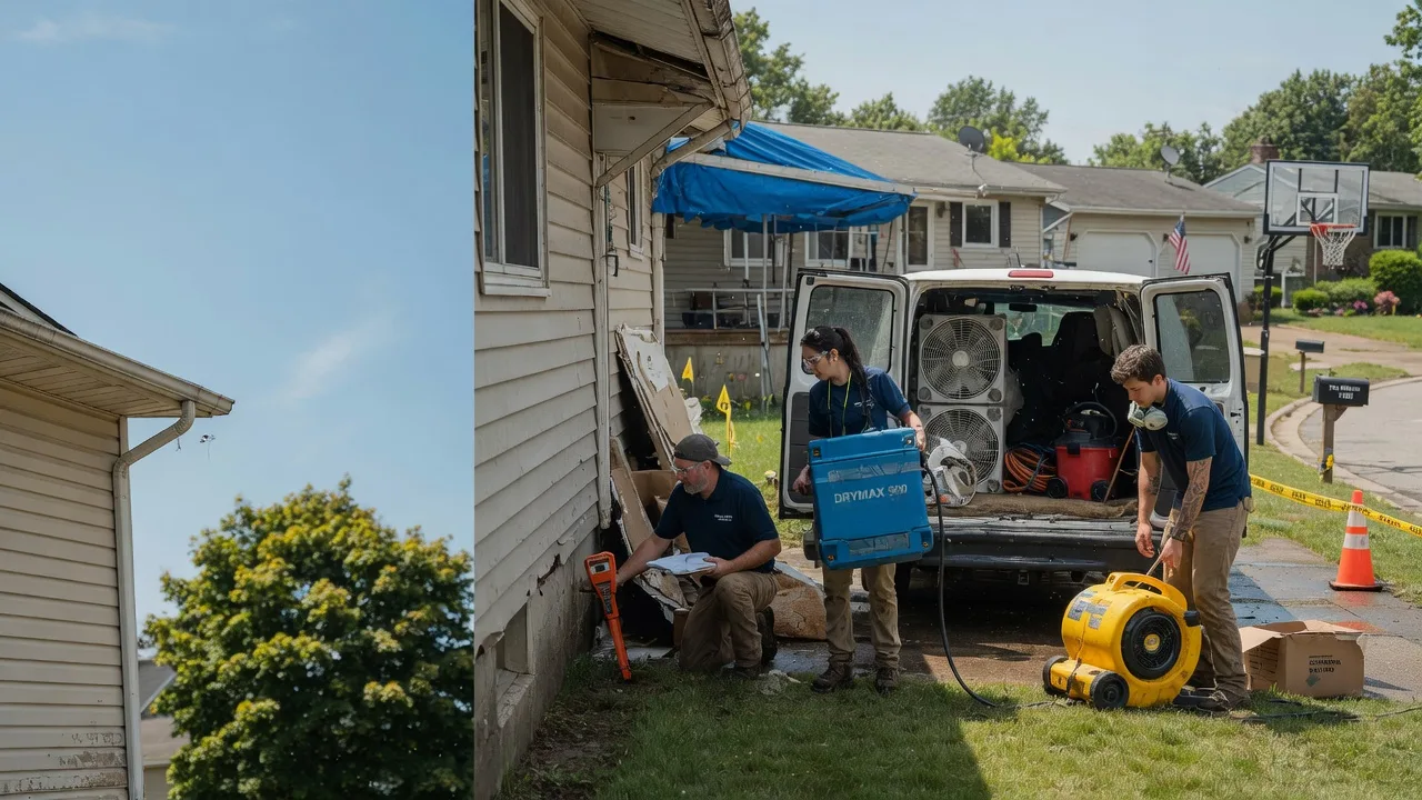 Ceiling Leak Cleanup in Wheeler, WI near me